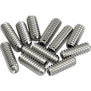 Fender - American Vintage Stratocaster®/Telecaster® Bridge Saddle Height Adjustment Screws (12) (Nickel) 0994928000
