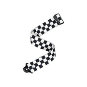 D'Addario Accessories - Auto Lock Guitar Strap   - 50BAL13 - Checkerboard Black & White