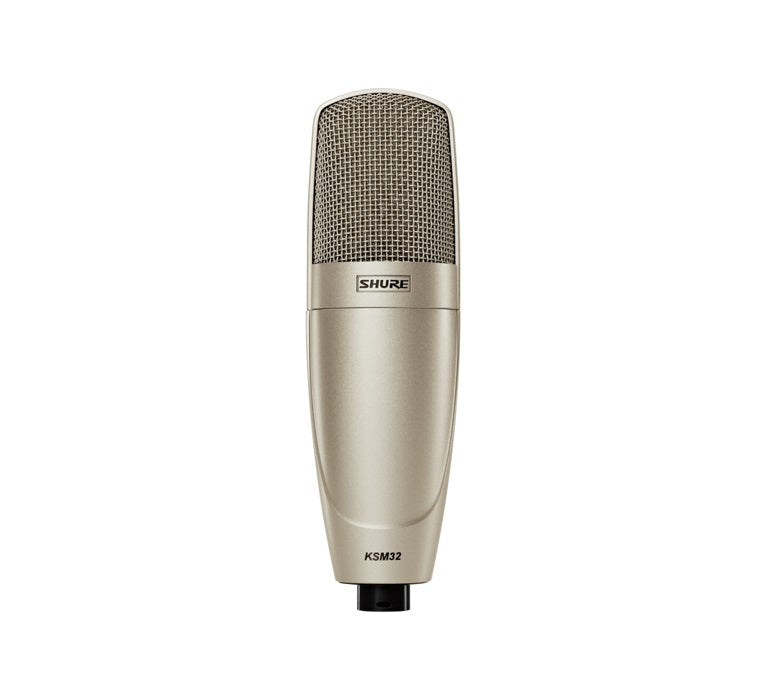Shure - Condenser Microphone Cardioid Champagne 3-pin