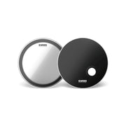 Evans - Emad System Pack - 22" Clear Bass Drumheads - Simple Ply EBP-22EMADSYS