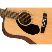 Fender - CD-60S Left Hand - Walnut Fingerboard - Natural 097-0115-021