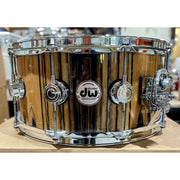 DW Drums - Série Collector's Caisse Claire 6.5x14 Exotic Ivory Ebony