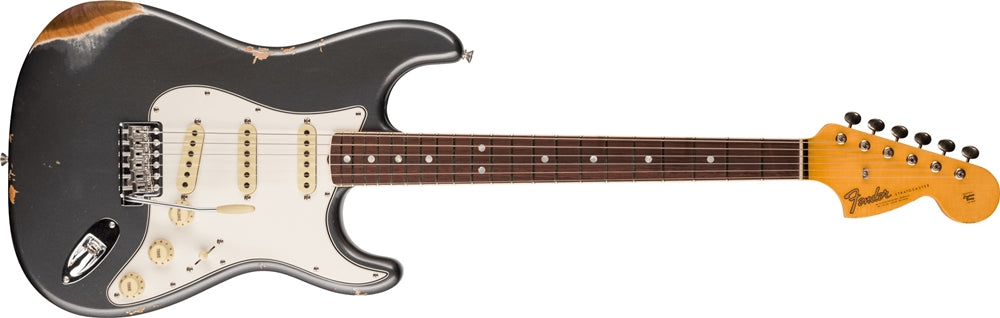 Fender Custom Shop - 1967 Stratocaster® Relic® with Closet Classic Hardware  - Aged Charcoal Frost Metallic - 923-6091-099
