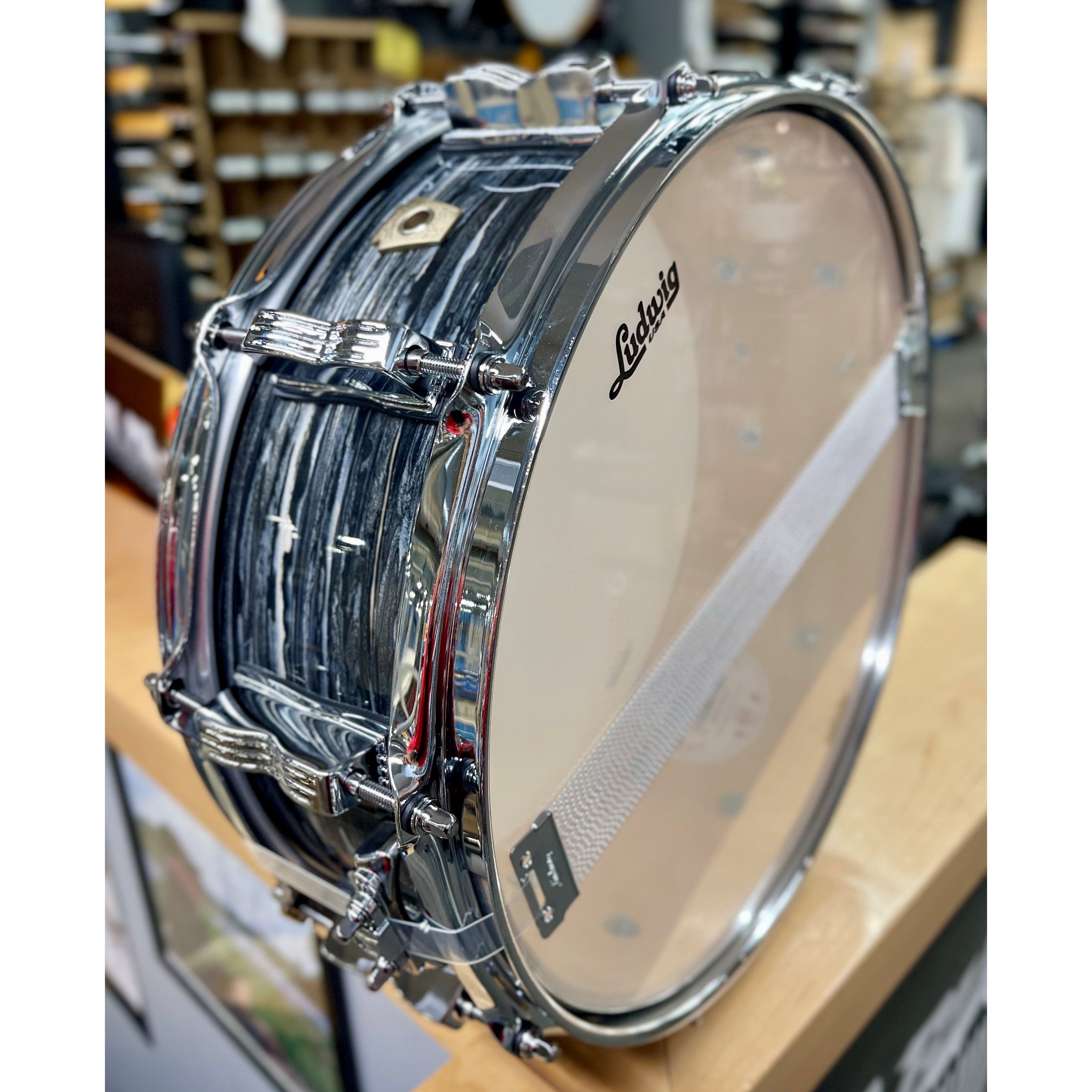 Ludwig - Classic Maple Snare 5x14 Vintage Black Oyster LS401XX1Q