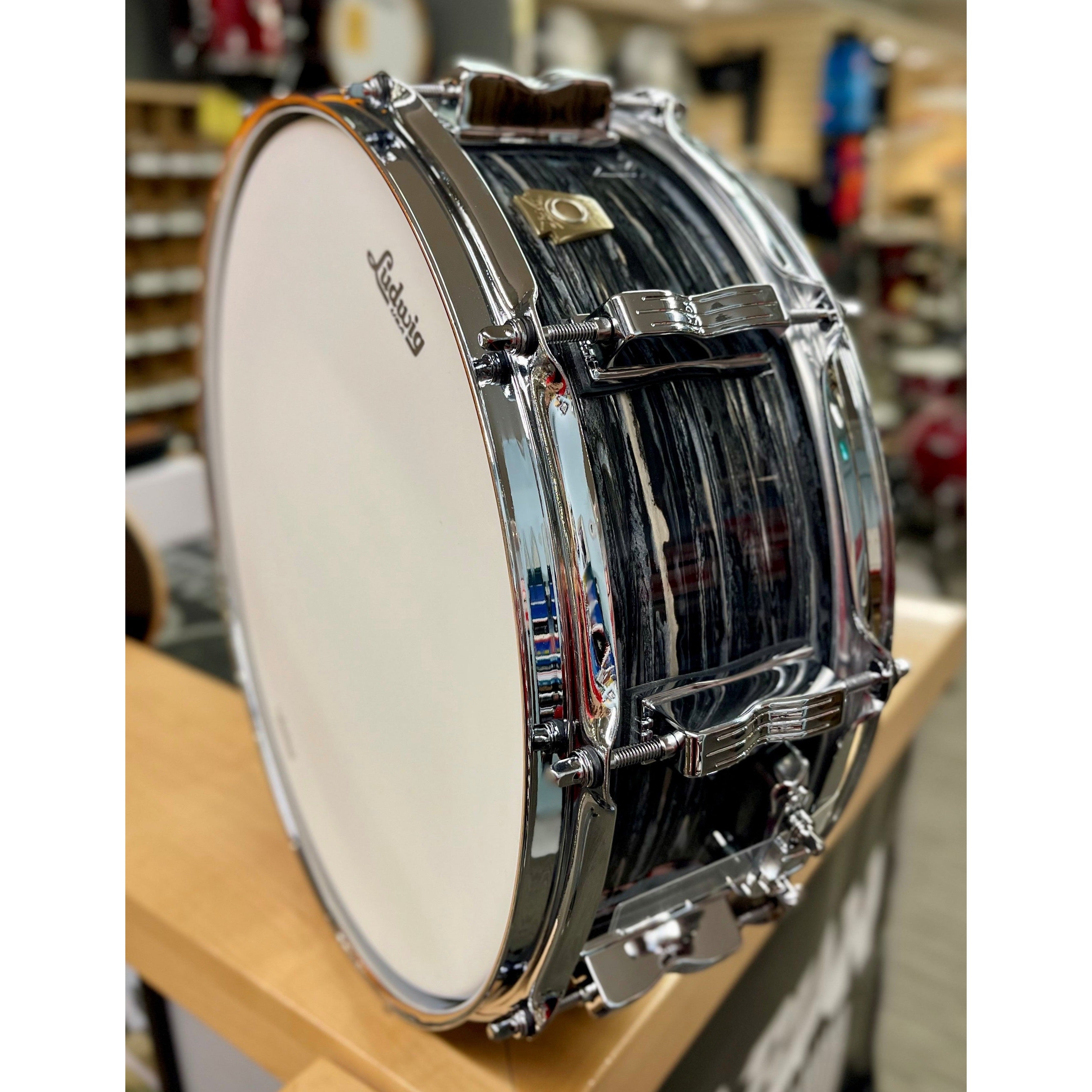 Ludwig - Classic Maple Snare 5x14 Vintage Black Oyster LS401XX1Q