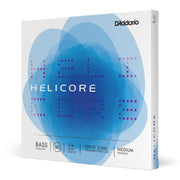 D'Addario - Helicore Pizzicato Bass String Set - 3/4 Scale - Medium Tension