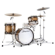 Slingerland - Kit de fût Radio King 3 pièces laqué noir et or