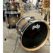 PDP - Concept Maple Ensemble 3-morceaux Charcoal Burst Lacquer PDCM18BPSCB