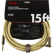 Fender - Cable, Straight/Angle, 15', Tweed 0990820086