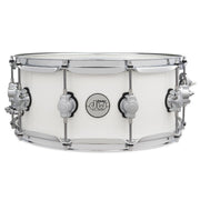 DW Drums - Design Series Maple Snare 6x14 White Gloss Lacquer DDLG0614SSWH