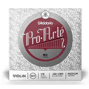 D'Addario - Pro-Arté Violin String Set 1/8 Scale, Medium Tension J56 1/8 Med