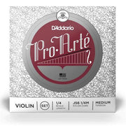 D'Addario - Pro-Arté Violin String Set 1/4 Scale, Medium Tension J56 1/4 Med