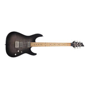 Schecter - C-1 Standard Plus Electric Guitar Transparent Black Burst 3936-SHC