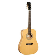 Cort Guitars - Guitare Acoustique Dread Flamed Érable naturel brillant AD-FM-NAT