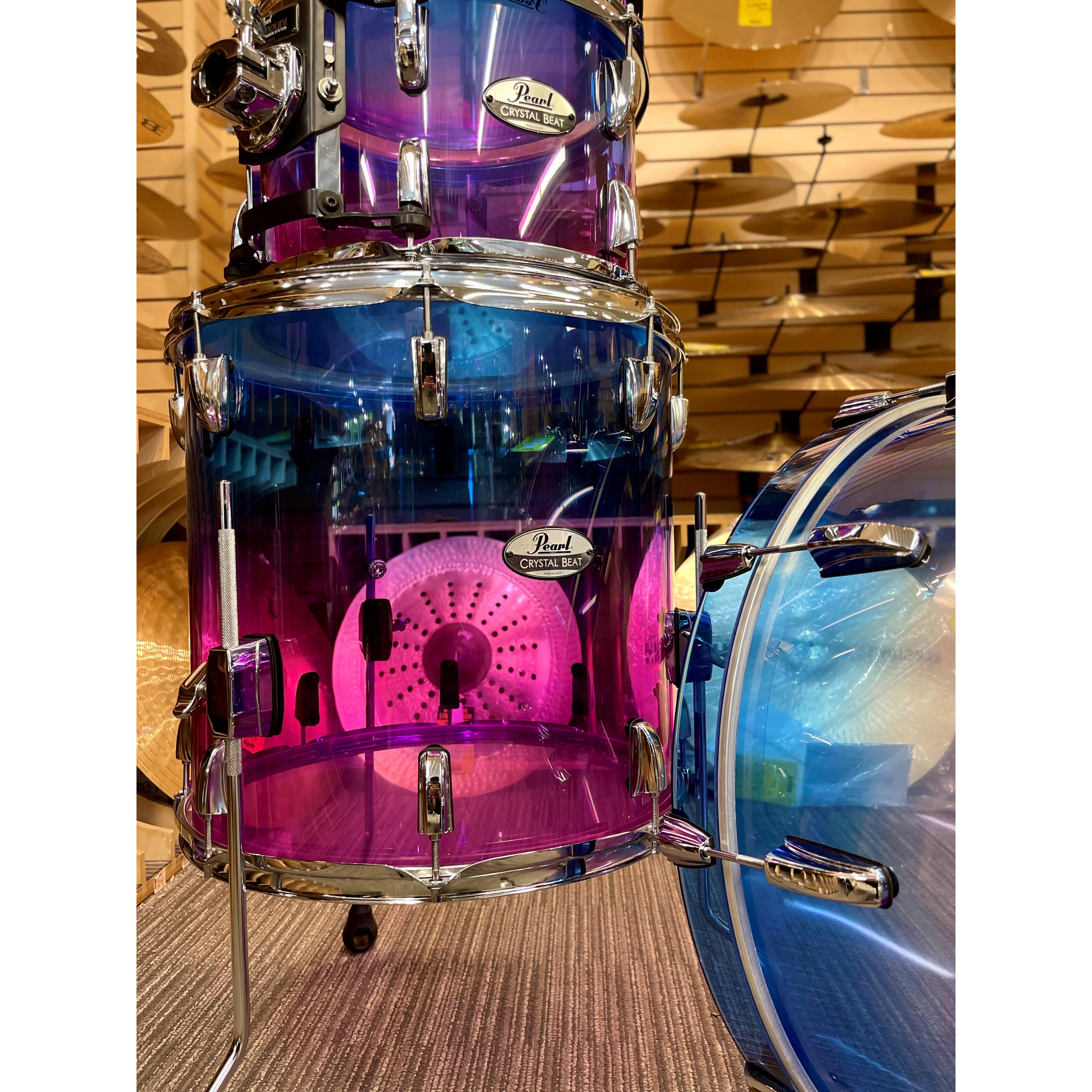 Pearl - Crystal Beat 4-Piece Shell Kit Cotton Candy Fade #734