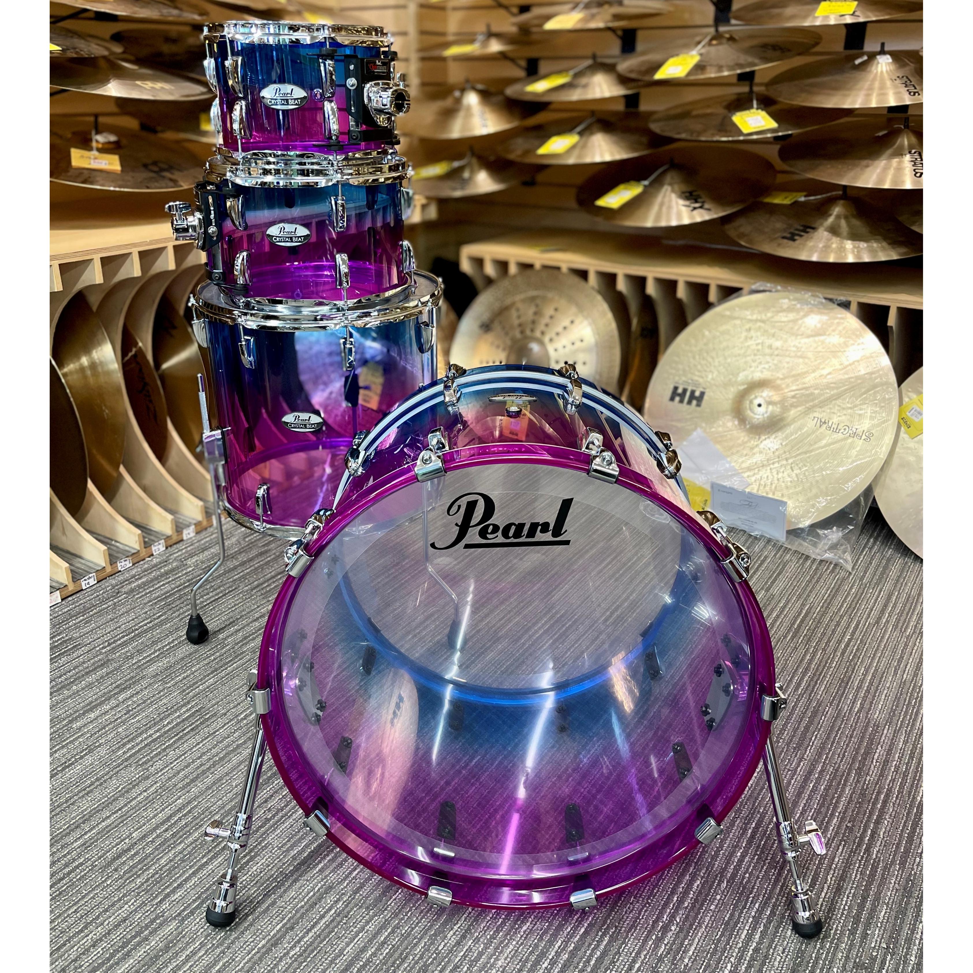Pearl - Crystal Beat 4-Piece Shell Kit Cotton Candy Fade #734
