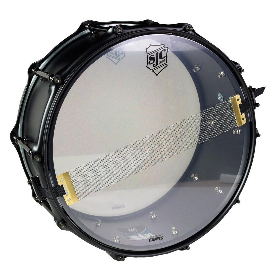SJC Drums - Alpha Steel Caisse-Claire 6.5x14 Noir
