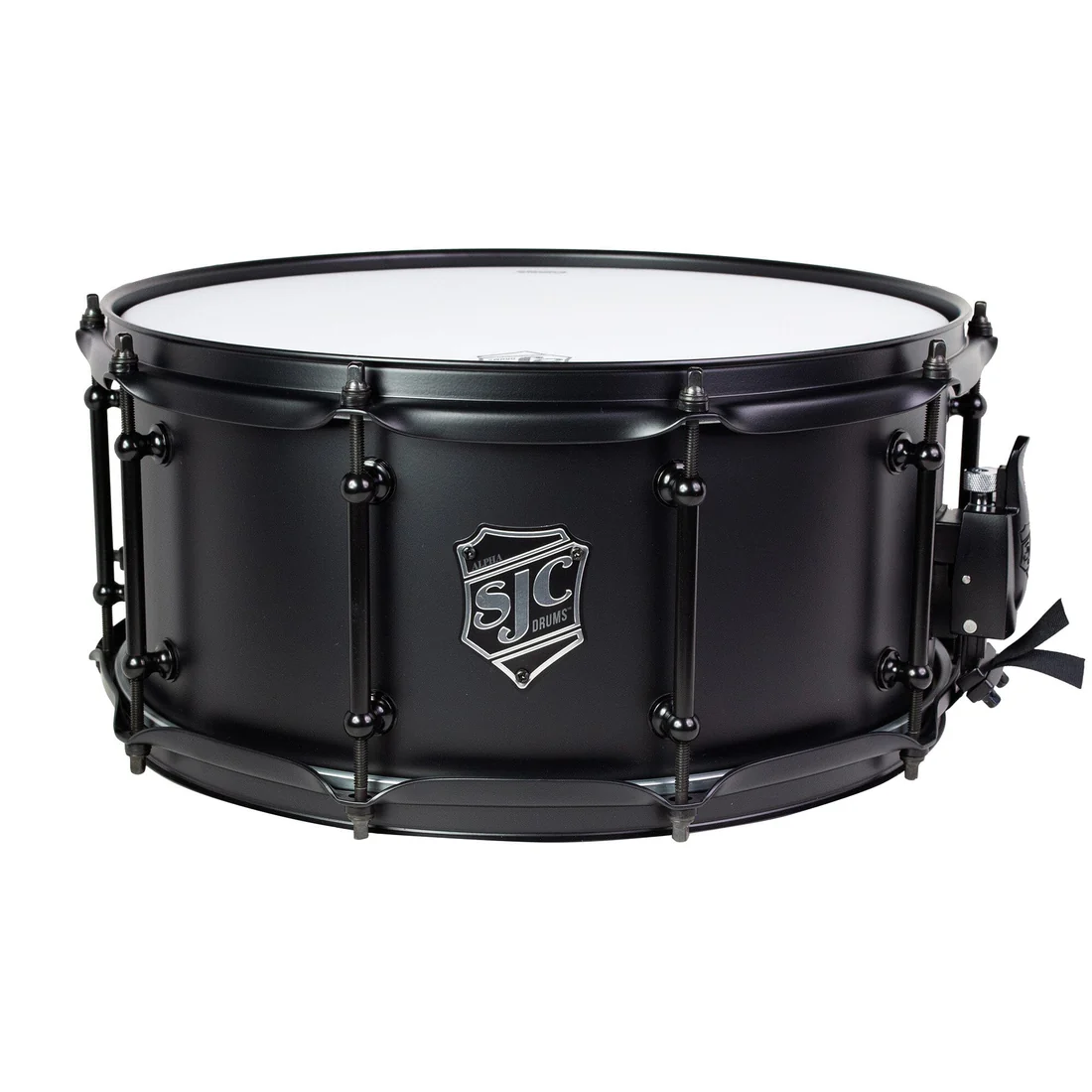 SJC Drums - Alpha Steel Caisse-Claire 6.5x14 Noir
