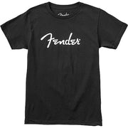 T-Shirt - Fender - Spaghetti Logo - Noir - Large - 910-1000-506