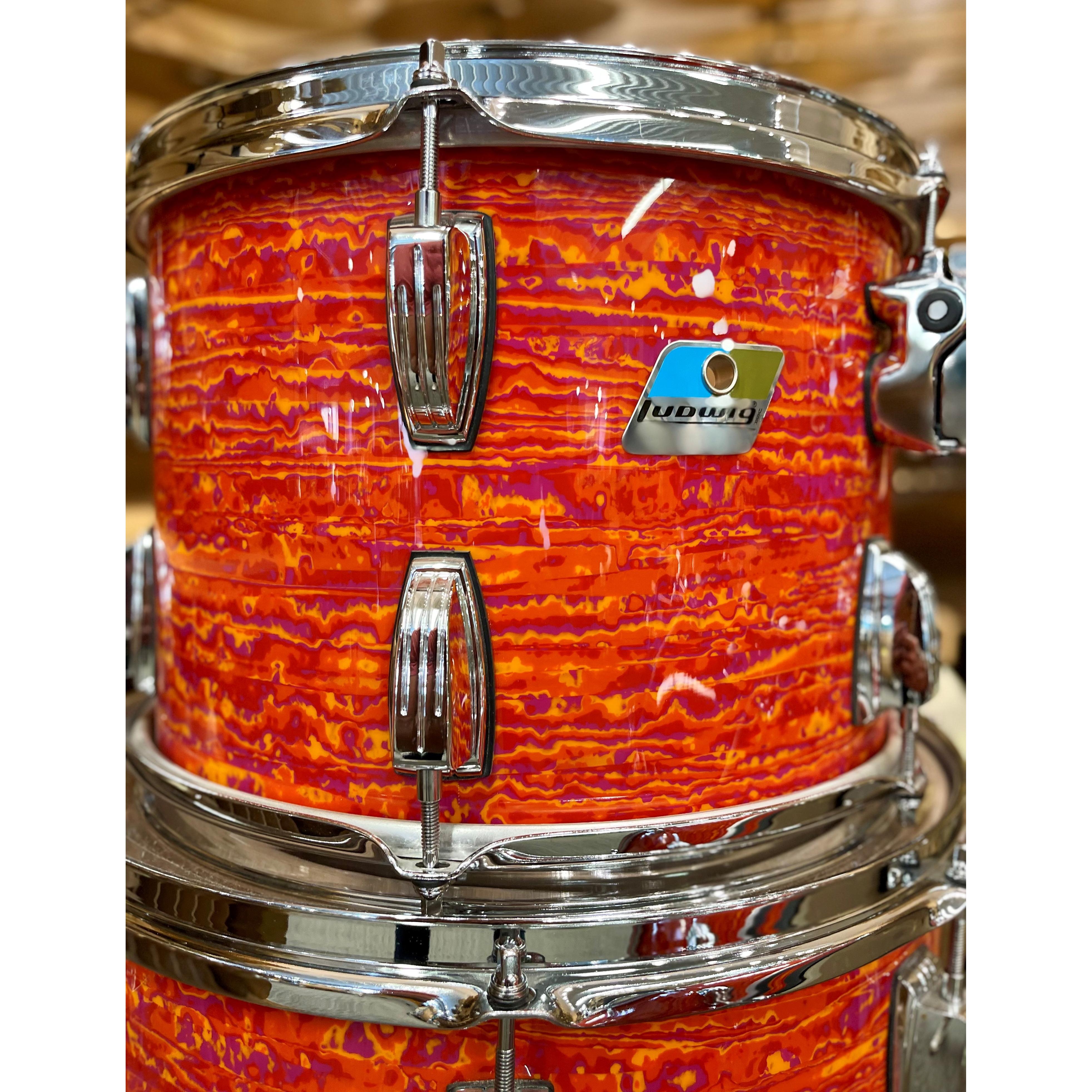 Ludwig - Classic Maple Ensemble 3-morceaux Citrus MOD Orange