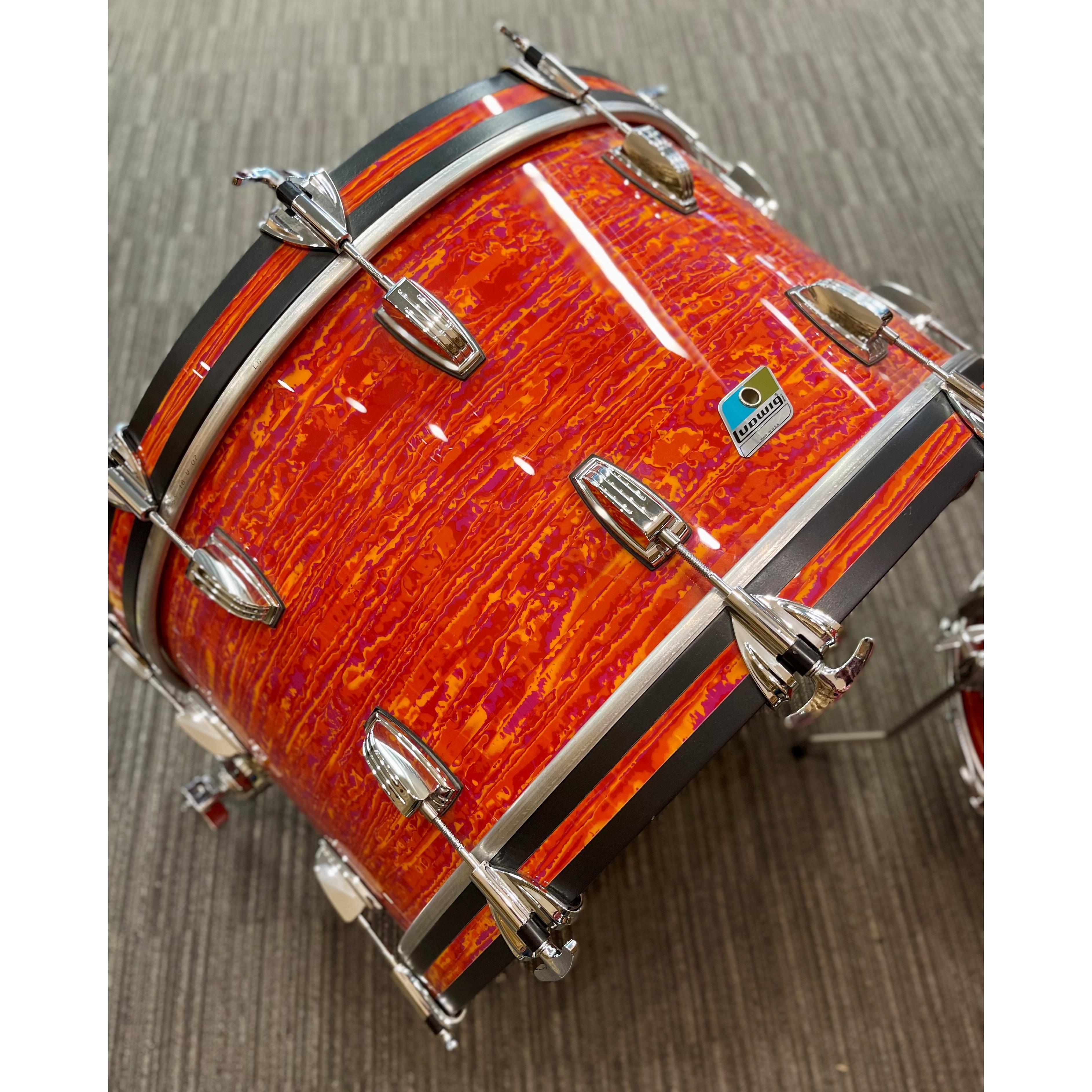 Ludwig - Classic Maple Ensemble 3-morceaux Citrus MOD Orange