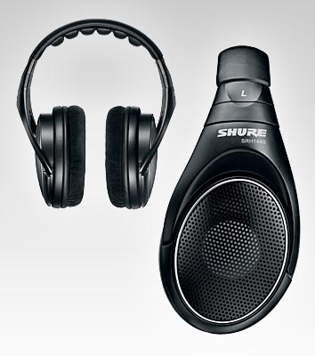 Shure SRH1440 Professional Open Back headphones Steve s Music Store