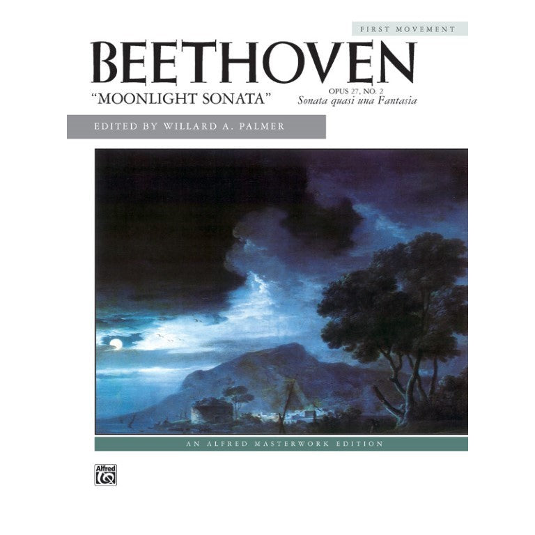Alfred Masterwork - L.V. Beethoven - Moonlight Sonata, Opus 27, No. 2 (First Movement)