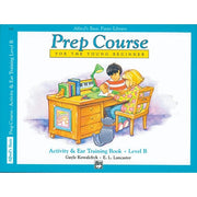 Alfred's Basic Piano Prep Course: Activity & Ear Training Book B For the Young Beginner