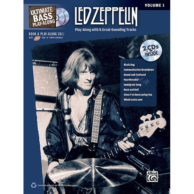 Ultimate Bass Play-Along: Led Zeppelin, Volume 1 A32198