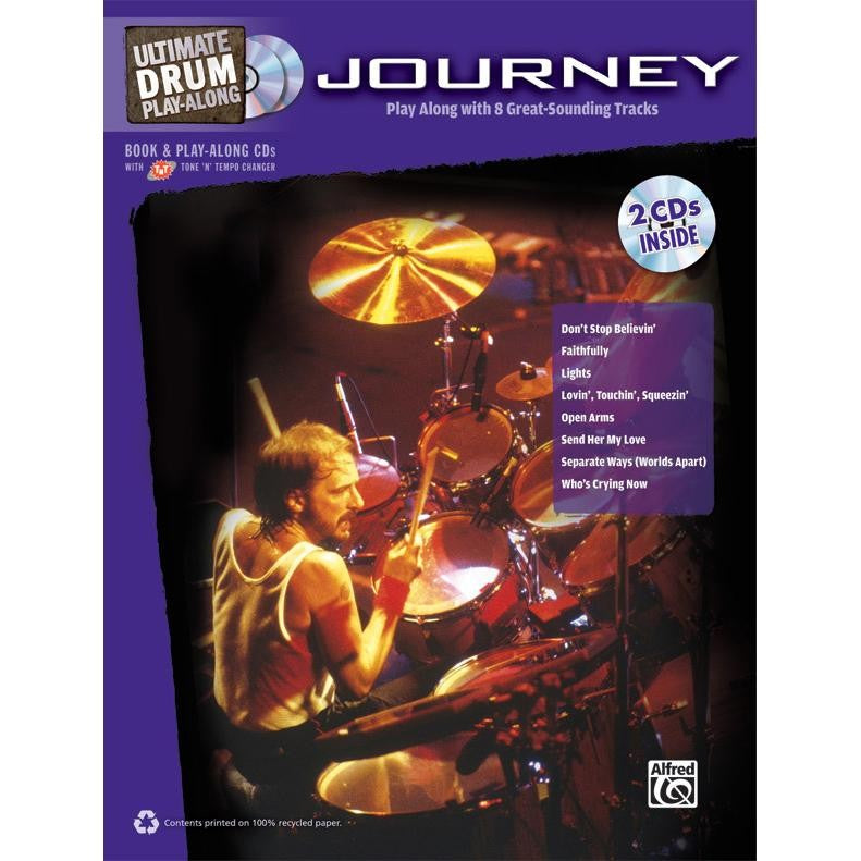 Journey - Ultimate Drum Play-Along - Drum Transcriptions A36542