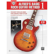 Alfred's Basic Rock Guitar Method 1 avec CD