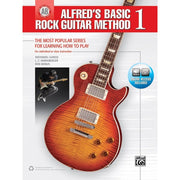 Alfred's Basic Rock Guitar Method 1 avec audio en ligne