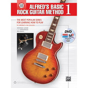 Alfred's Basic Rock Guitar Method 1 avec DVD et audio en ligne