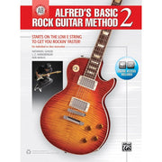 Alfred's Basic Rock Guitar Method 2 avec audio en ligne