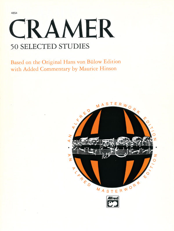 Alfred Masterwork - J.B. Cramer - 50 Selected Studies