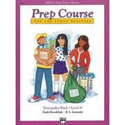Alfred's Basic Piano Prep Course: Notespeller Book D For the Young Beginner
