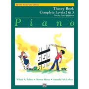 Alfred's Basic Piano Library: Theory Book Complete 2 & 3 For the Later Beginner