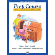 Alfred's Basic Piano Prep Course: Theory Book E For the Young Beginner