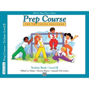 Alfred's Basic Piano Prep Course: Technic Book B For the Young Beginner