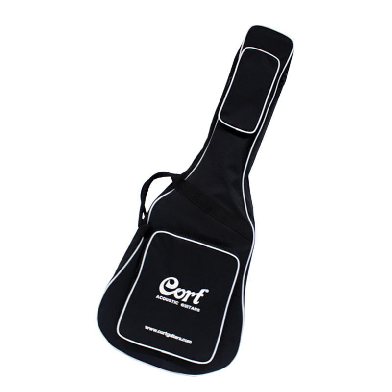 Cort Guitars - Jumbo Acoustic / Electric Bass With EQ & Gig Bag, Natural Glossy - AB850F-BAG-NAT