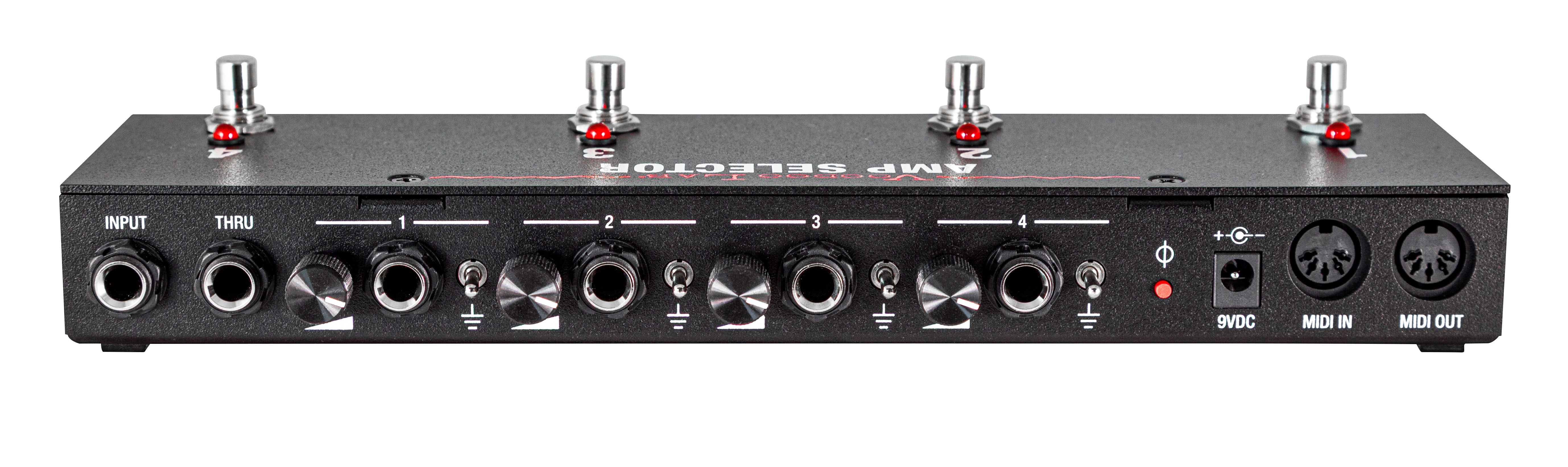 Voodoo Lab - Amp Selector PRO Commutateur/mélangeur de sorties isolées programmable avec MIDI - AS-PRO