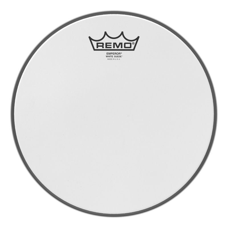 Remo - Emperor® White Suede™ Drumhead, 10" - BE-0810-WS