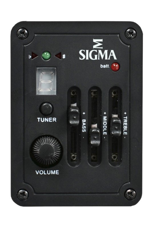 Sigma Guitars - Acoustic-Electronics Bass - Satin - BME