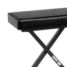 Quik Lok - Deluxe Adjustable X-Style Keyboard Bench - Quik Lok - BX718 