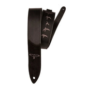 PRS - Premium Leather 2" Strap - Embroidered Birds - Black - 102079::001