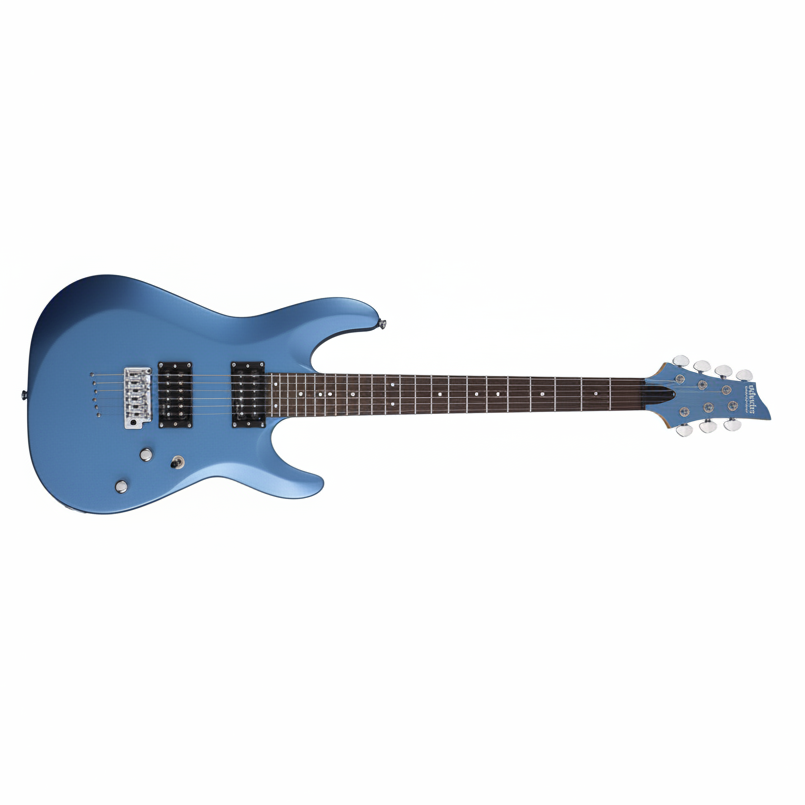 Schecter - C-6 Deluxe Satin Metallic Light Blue 431