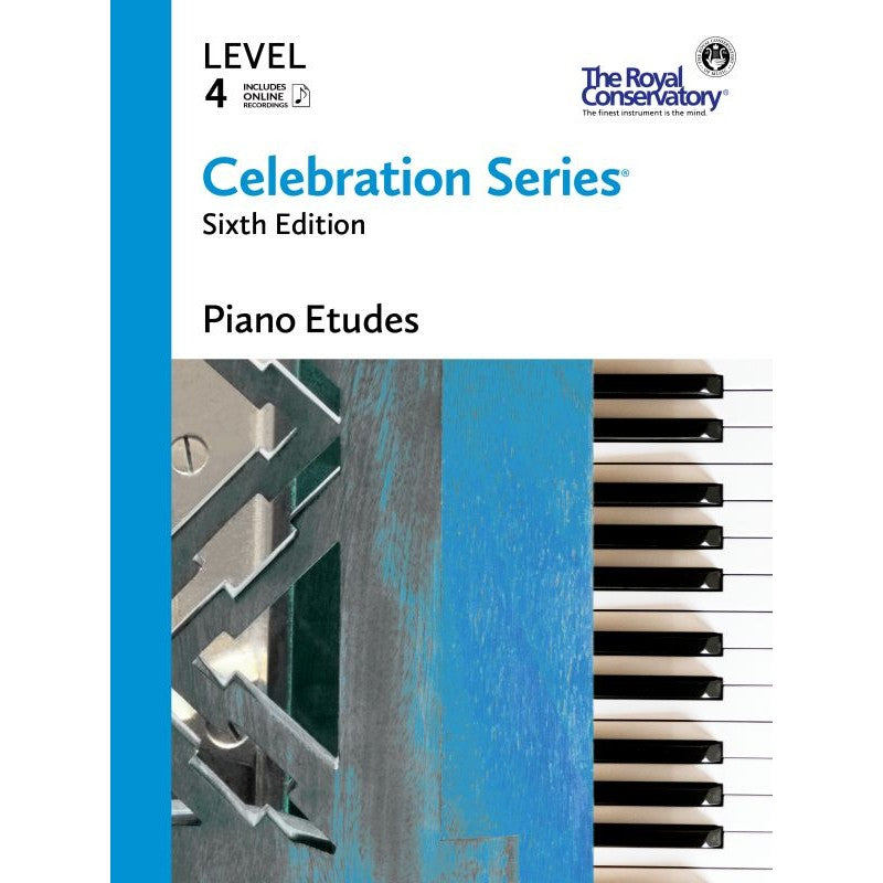 C6E04 The Royal Conservatory RCM Publishing Celebration Series Piano Etudes Level 4