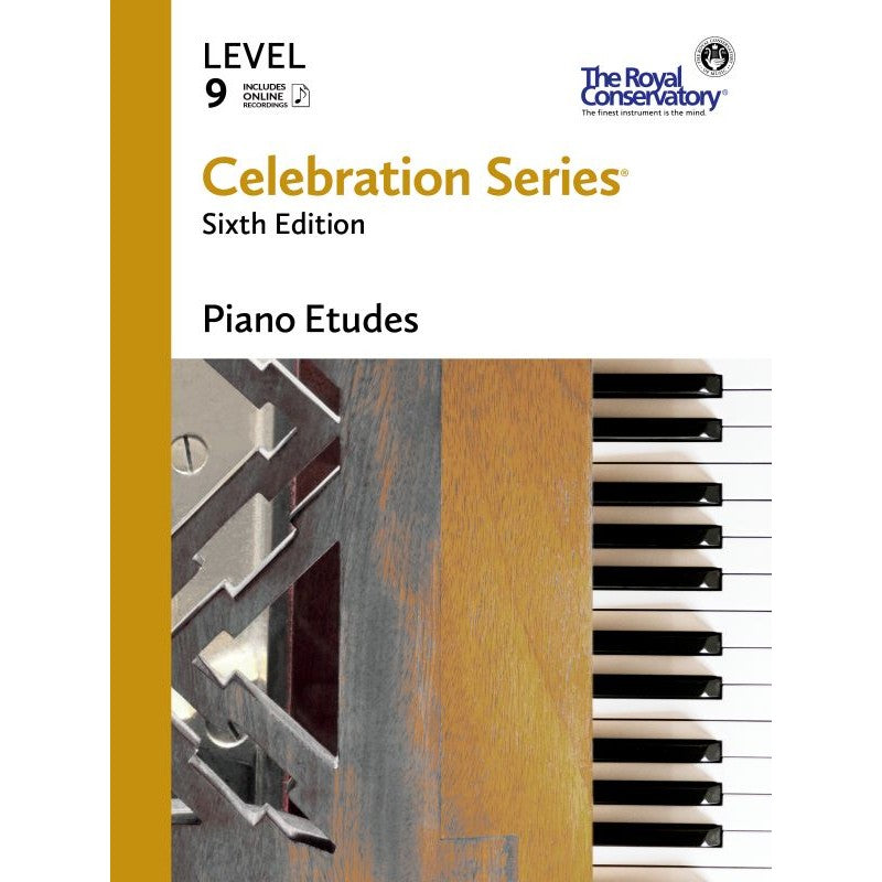 C6E09 The Royal Conservatory RCM Publishing Celebration Series Piano Etudes Level 9