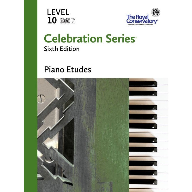 C6E10 The Royal Conservatory RCM Publishing Celebration Series Piano Etudes Level 10