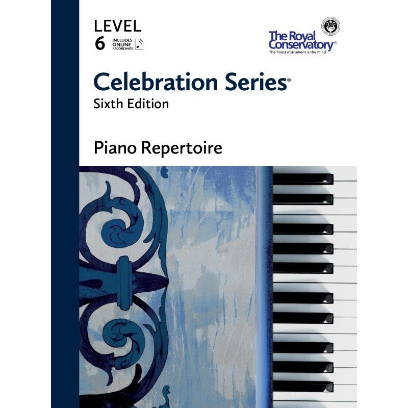C6R06 The Royal Conservatory RCM Publishing Celebration Series Piano Repertoire Level 6